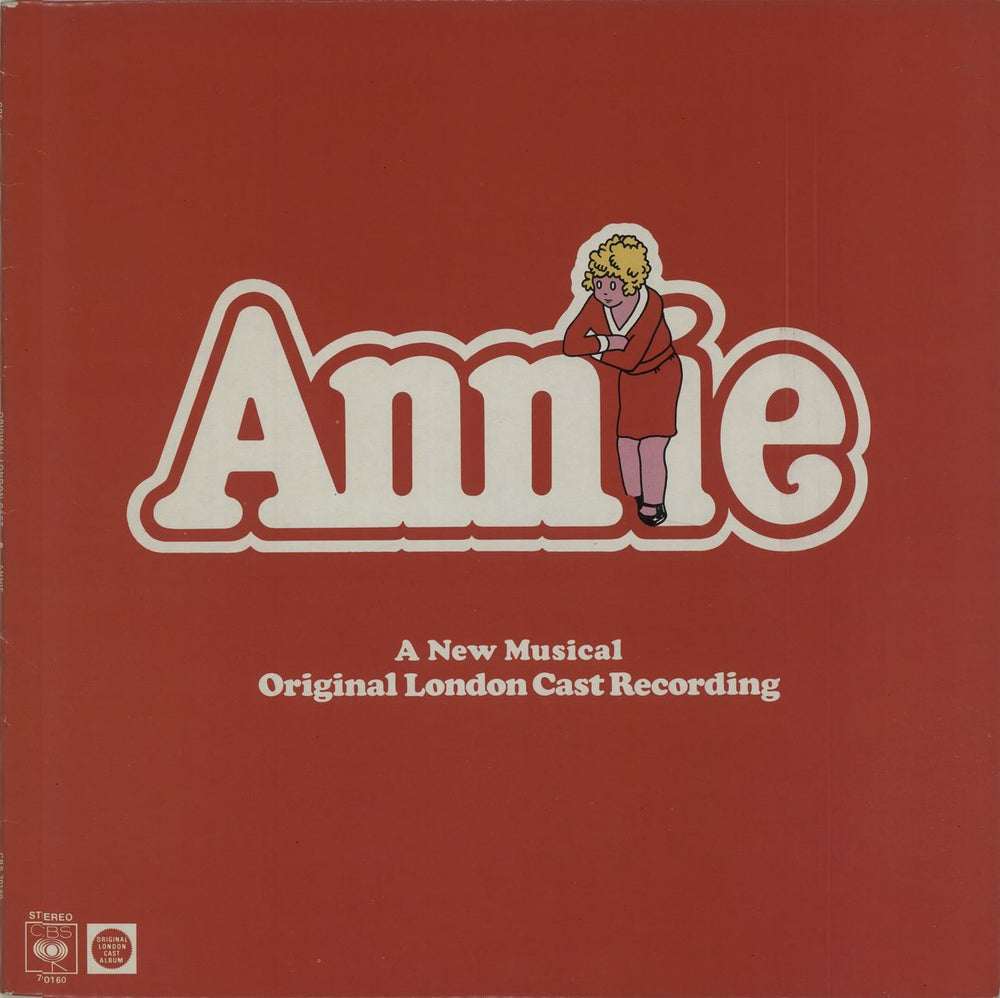 Original Cast Recording Annie UK vinyl LP album (LP record) 70160