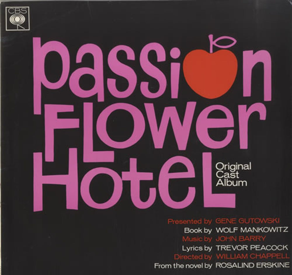 Original Cast Recording Passion Flower Hotel UK vinyl LP album (LP record) BPG62598