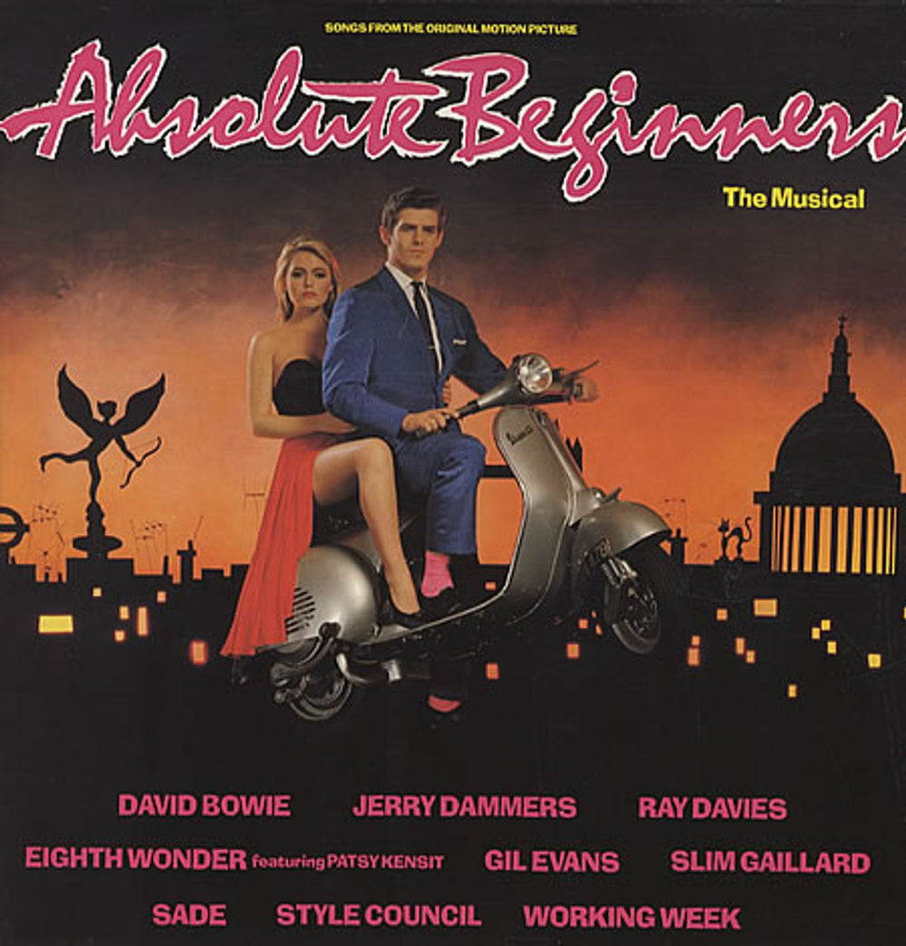 Original Soundtrack Absolute Beginners UK vinyl LP album (LP record) V2386