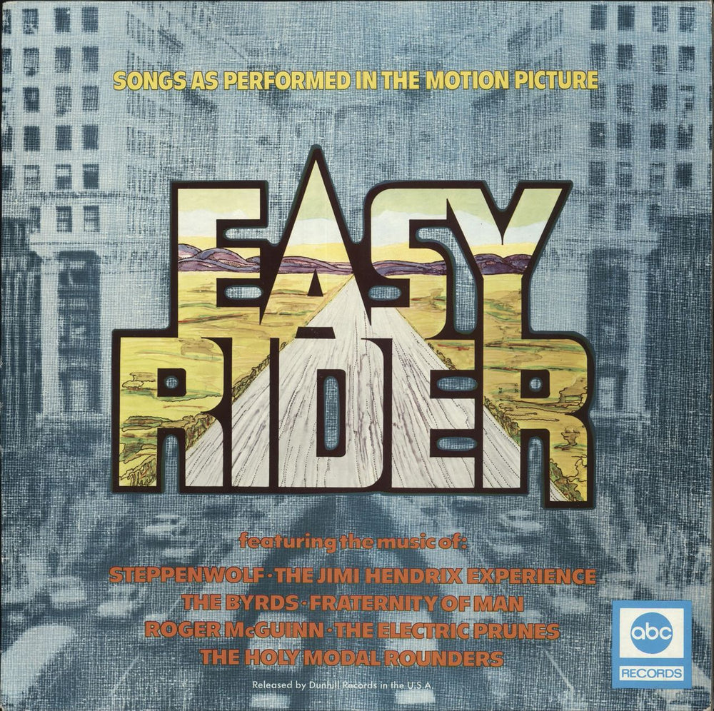 Original Soundtrack Easy Rider UK vinyl LP album (LP record) MCL1647