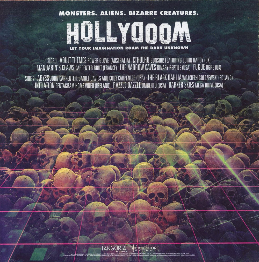 Original Soundtrack Fangoria Presents: Hollydoom - Orange Vinyl US vinyl LP album (LP record)