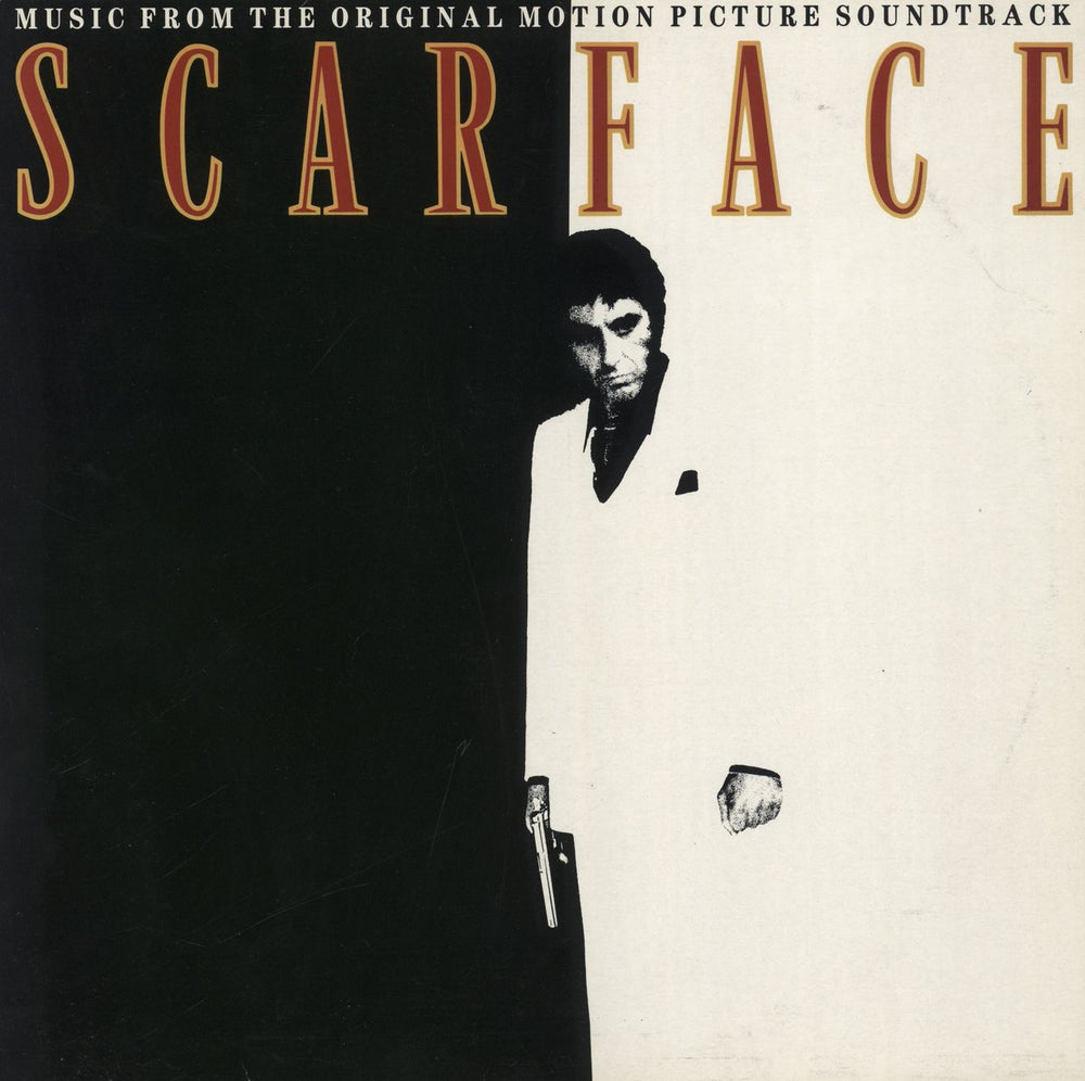 Original Soundtrack Scarface UK vinyl LP album (LP record) MCF3198