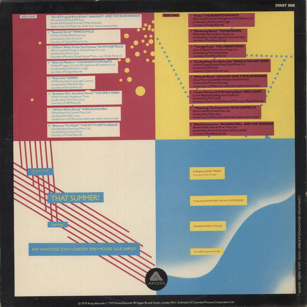 Original Soundtrack That Summer! - Yellow Vinyl UK vinyl LP album (LP record)