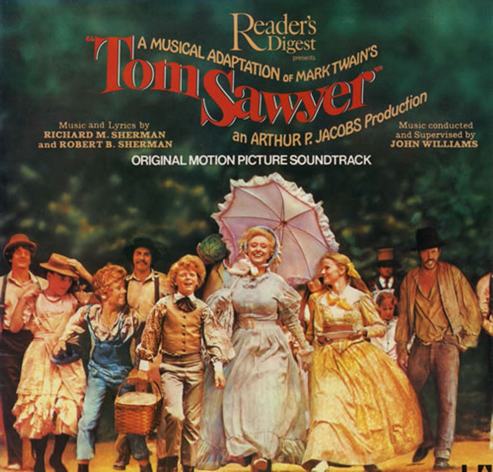 Original Soundtrack Tom Sawyer UK vinyl LP album (LP record) UAS29469