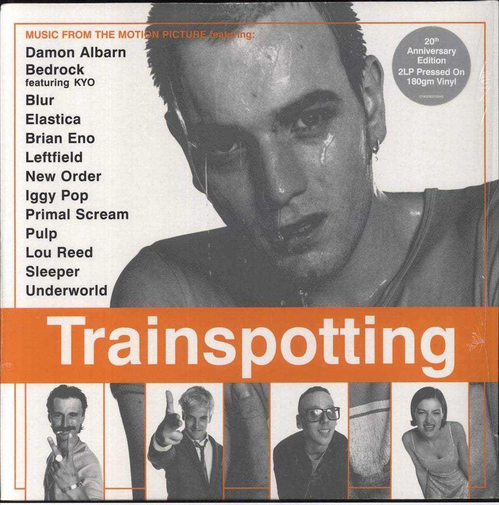 Original Soundtrack Trainspotting - 180 Gram Vinyl UK 2-LP vinyl record set (Double LP Album) 0190295919948