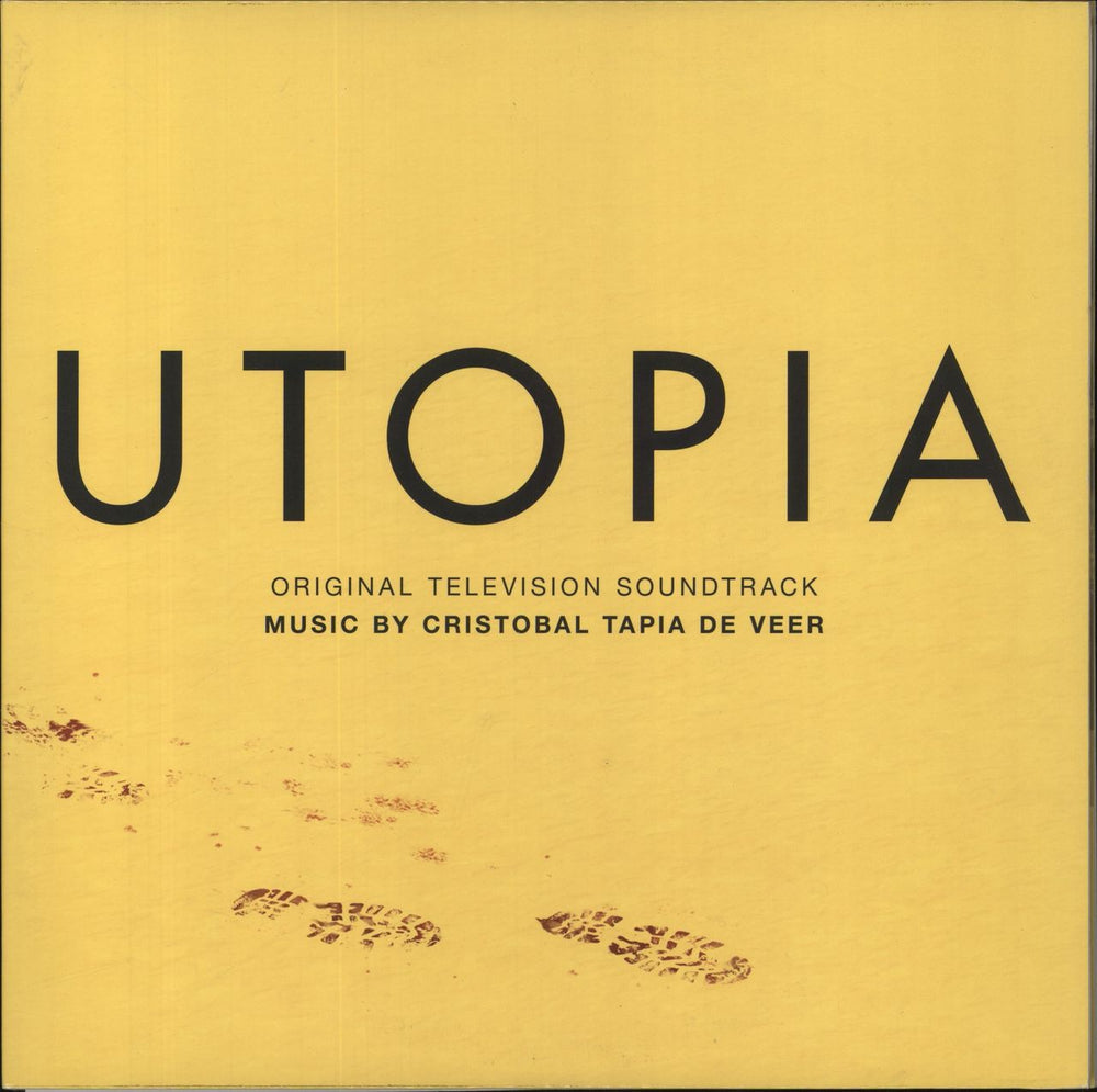 Original Soundtrack Utopia [Original Television Soundtrack] - Yellow Vinyl UK 2-LP vinyl record set (Double LP Album) SILLP1437