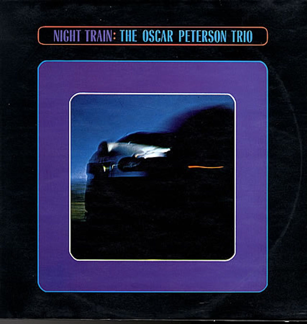 Oscar Peterson Night Train - laminated p/s UK vinyl LP album (LP record) 2317007