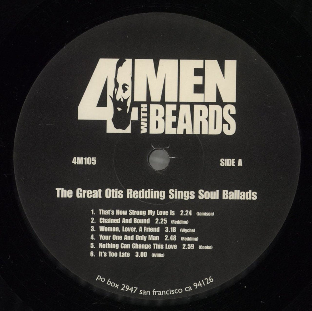 Otis Redding The Great Otis Redding Sings Soul Ballads US vinyl LP album (LP record) OTILPTH495037