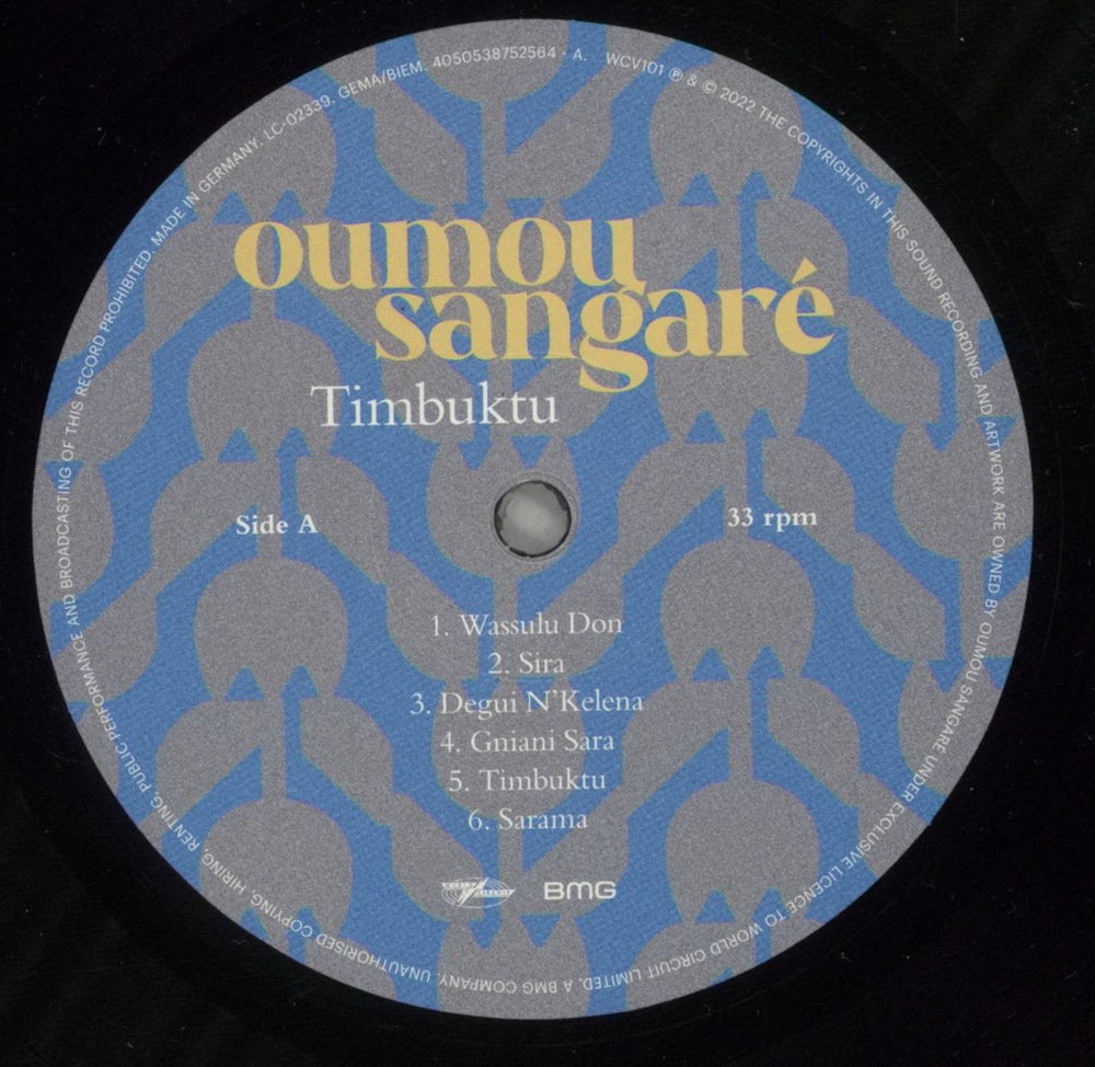 Oumou Sangare Timbuktu - 180g Vinyl UK vinyl LP album (LP record) 5Y8LPTI880800
