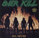 Overkill Feel The Fire - 1st - Stickered + Lyric inner German vinyl LP album (LP record) N0035