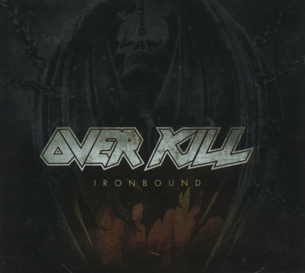 Overkill Ironbound German CD album (CDLP) 2736125210