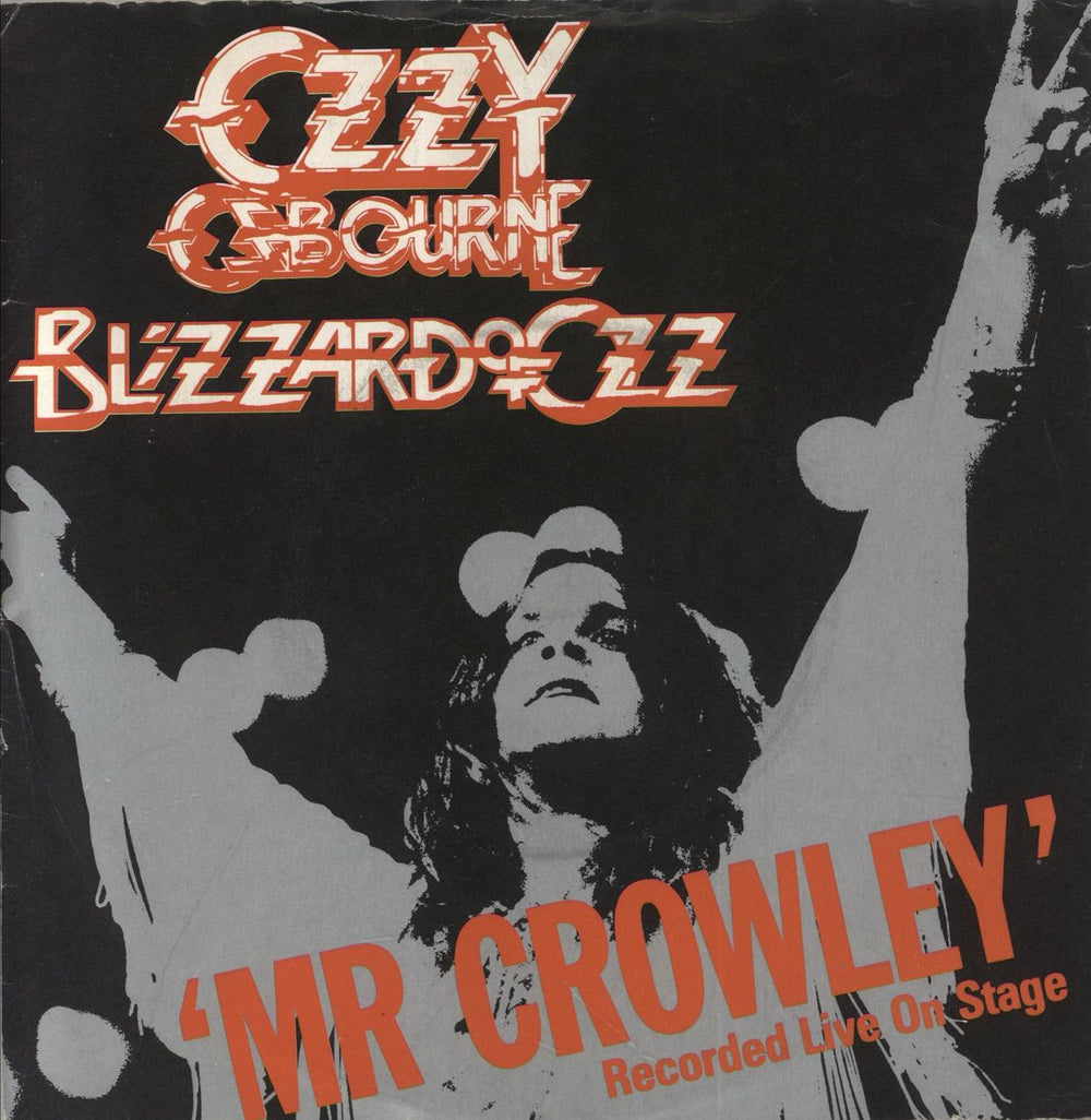 Ozzy Osbourne Mr Crowley - P/S UK 7" vinyl single (7 inch record / 45) JET7003