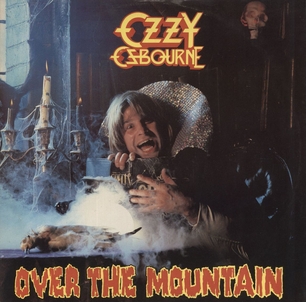 Ozzy Osbourne Over The Mountain UK 12" vinyl single (12 inch record / Maxi-single) JET12017