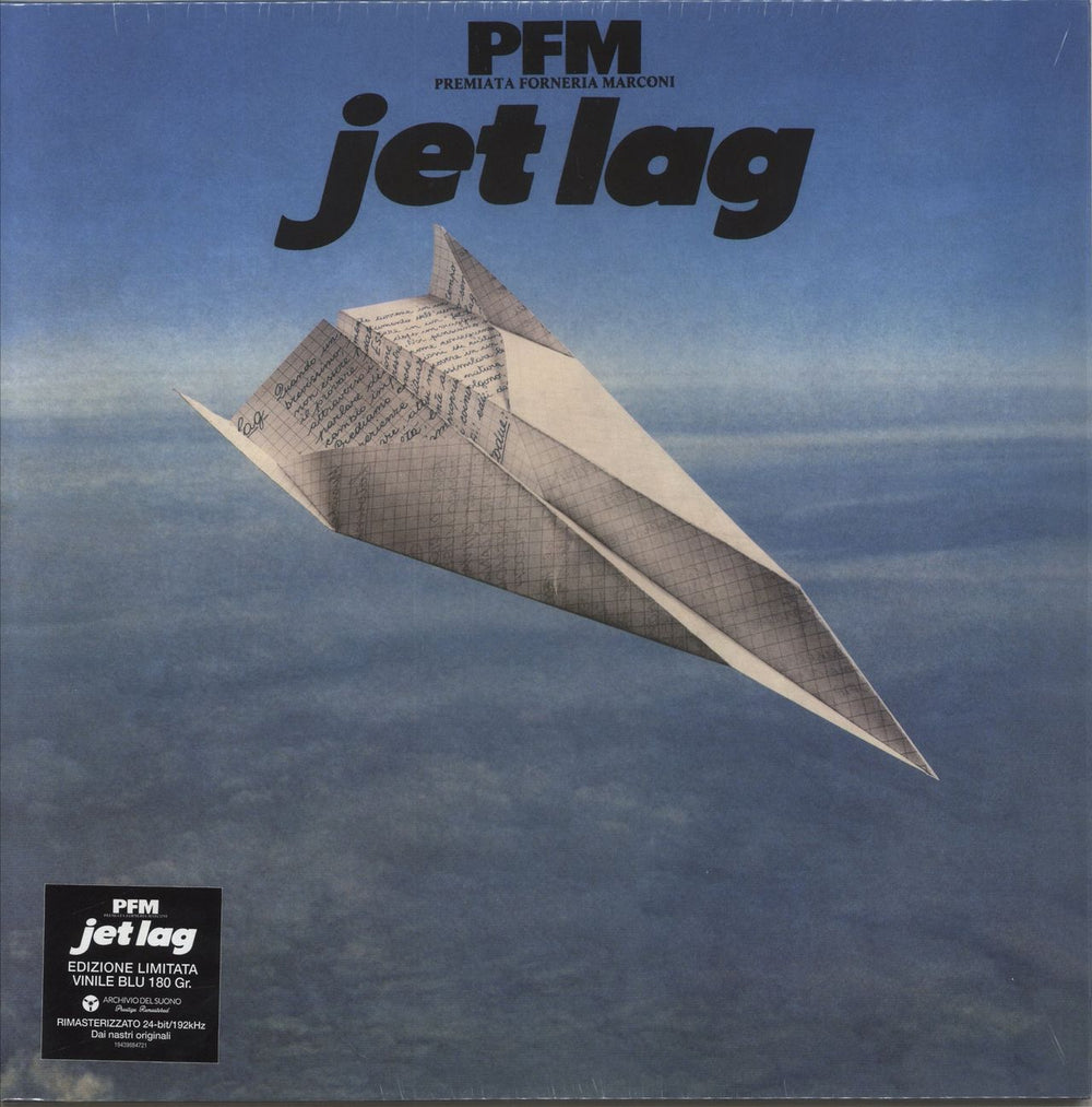 P.F.M. Jet Lag Italian vinyl LP album (LP record) 19439884721