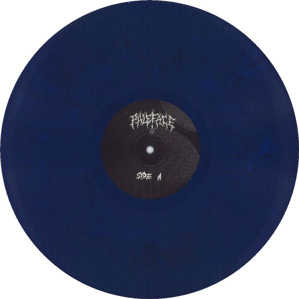 Paleface Fear & Dagger - Black/Blue Marbled Vinyl Swiss 2-LP vinyl record set (Double LP Album) 6B22LFE849171