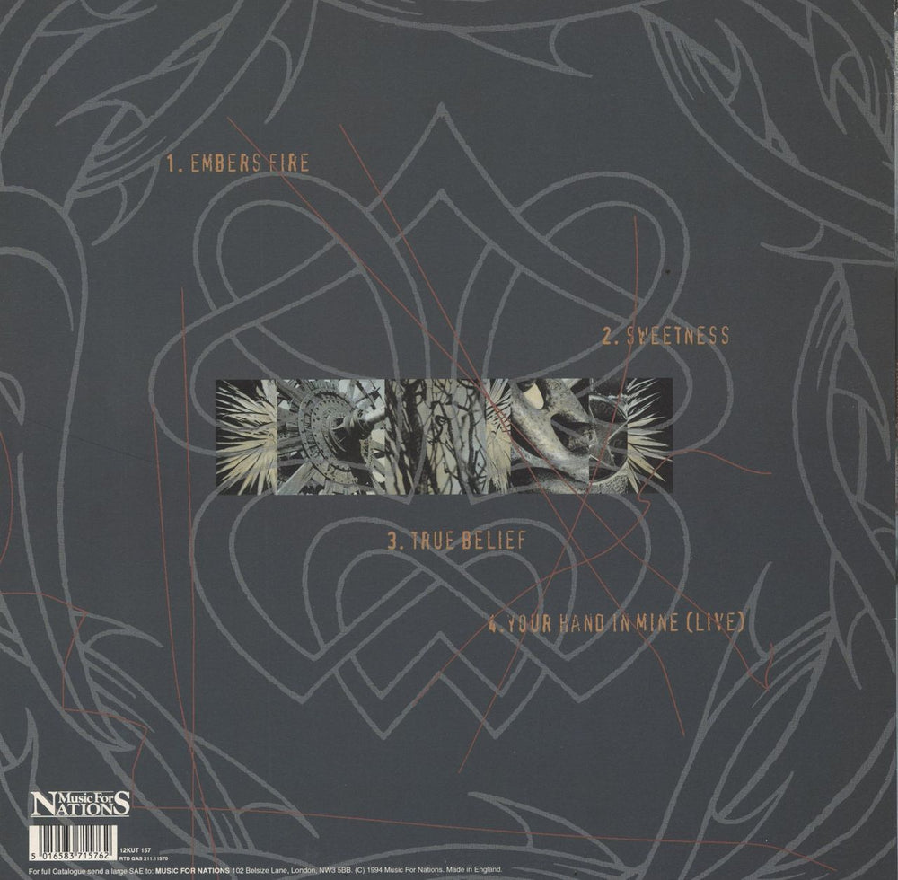 Paradise Lost Seals The Sense UK 12" vinyl single (12 inch record / Maxi-single) 5016583715762