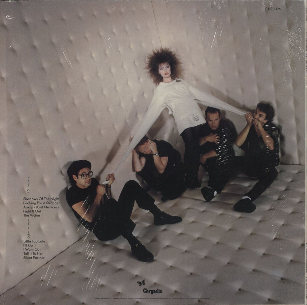 Pat Benatar Get Nervous - Shrink UK vinyl LP album (LP record)