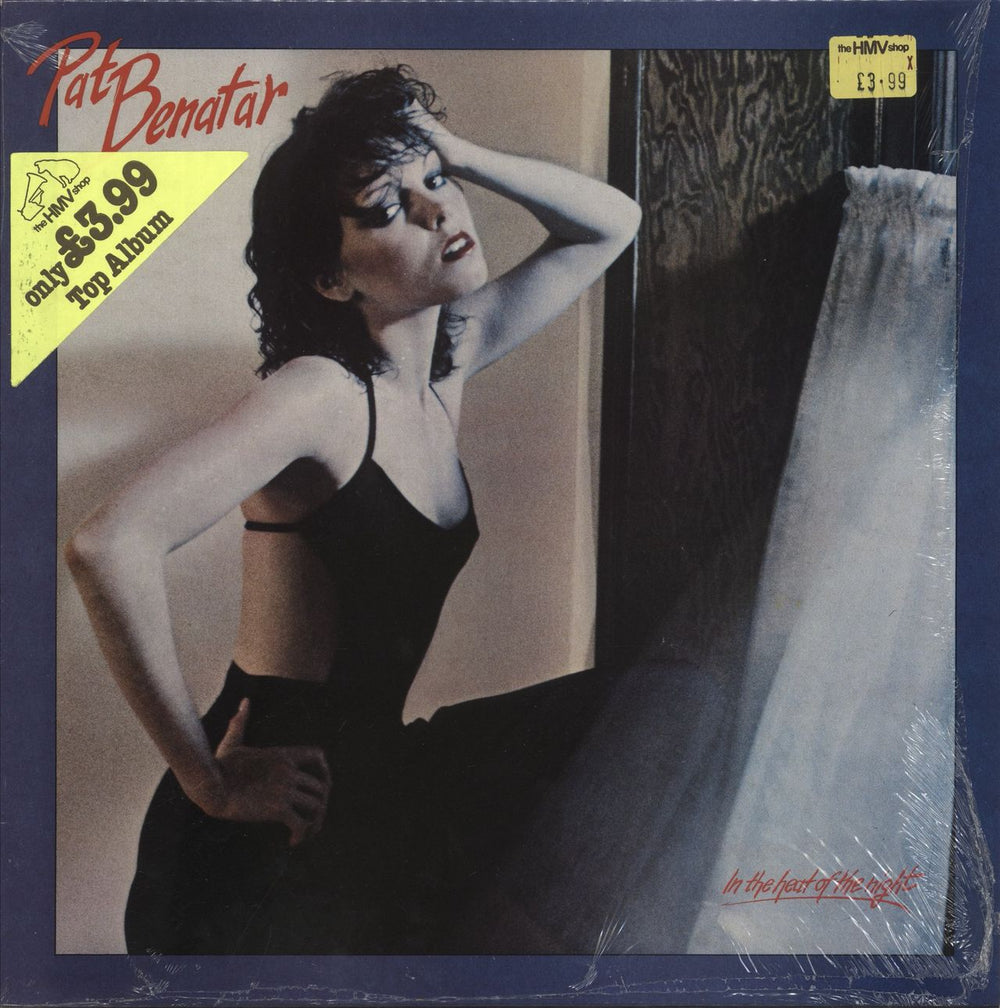 Pat Benatar In The Heat Of The Night - Shrink UK vinyl LP album (LP record) CHR1236