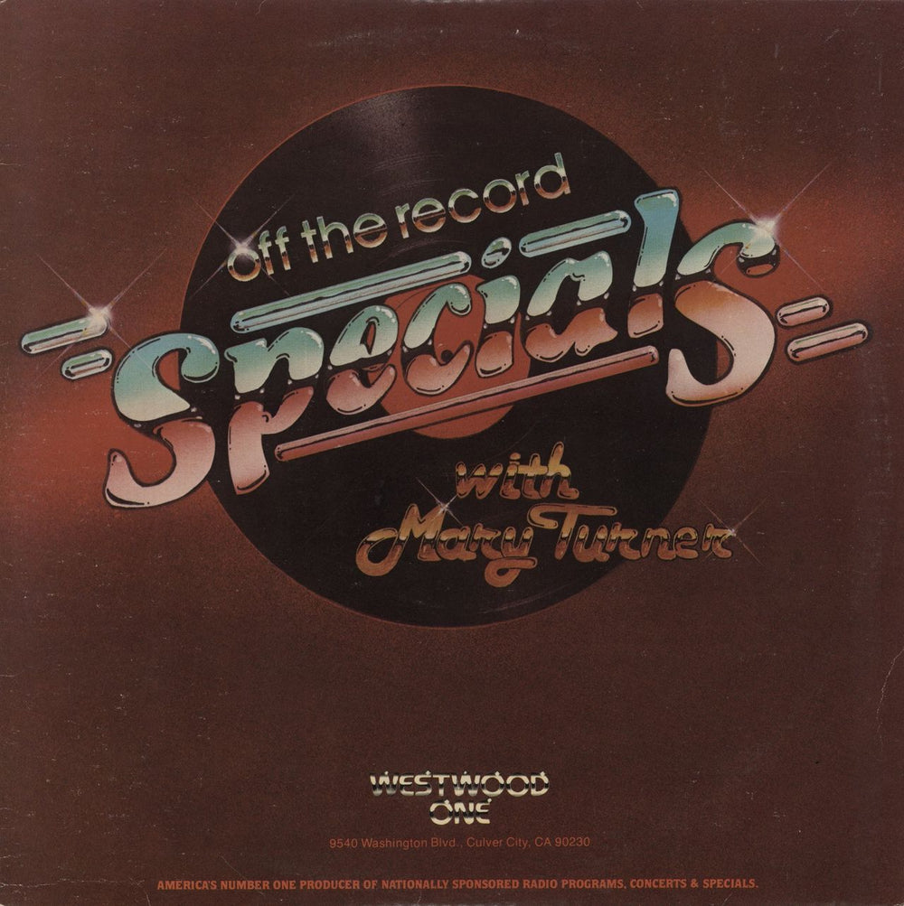 Pat Benatar Off The Record Special US 2-LP vinyl record set (Double LP Album) SHOW # 81-10