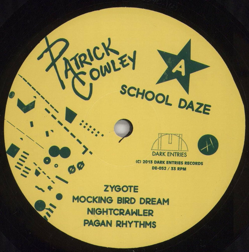 Patrick Cowley School Daze US 2-LP vinyl record set (Double LP Album) PCW2LSC851307