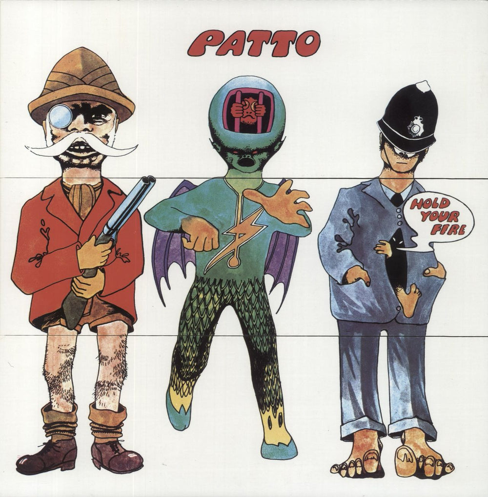 Patto Hold Your Fire Italian vinyl LP album (LP record) AK190
