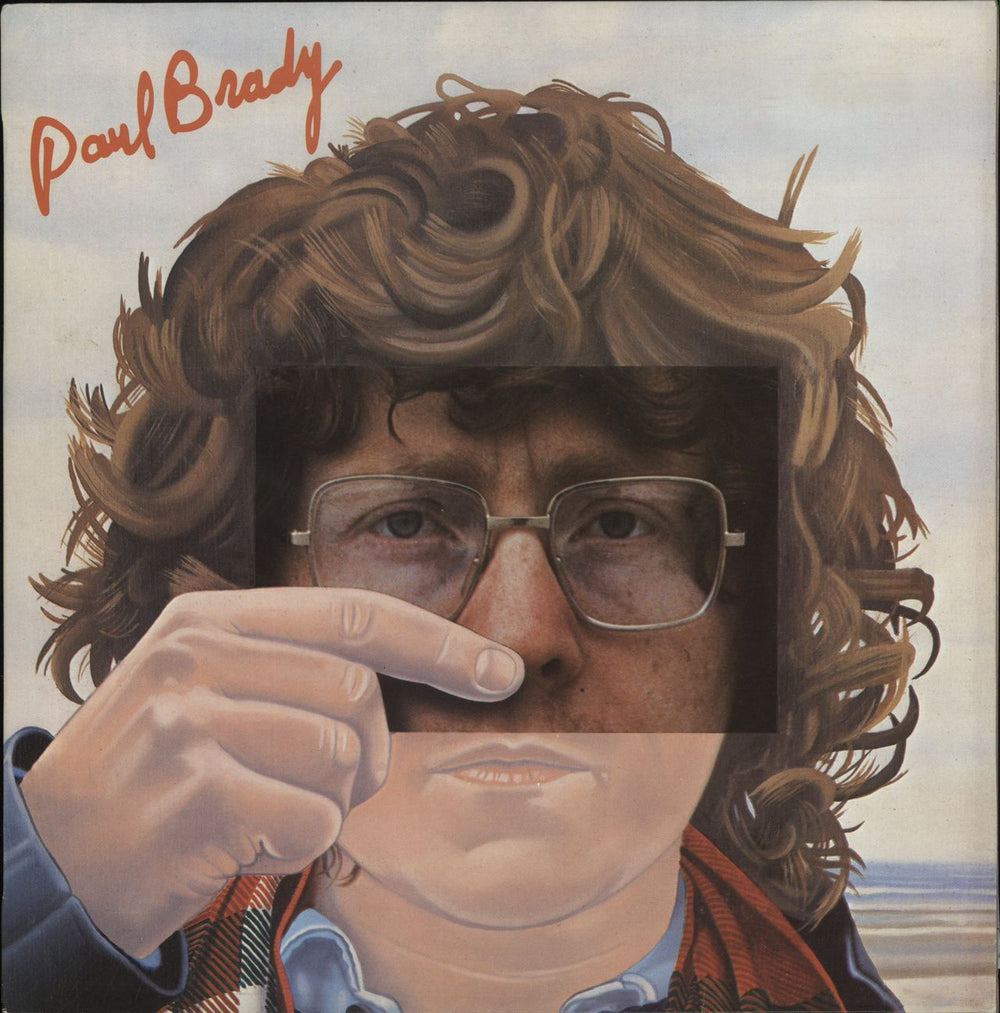 Paul Brady Welcome Here Kind Stranger - Lyric Insert Irish vinyl LP album (LP record) LUN024