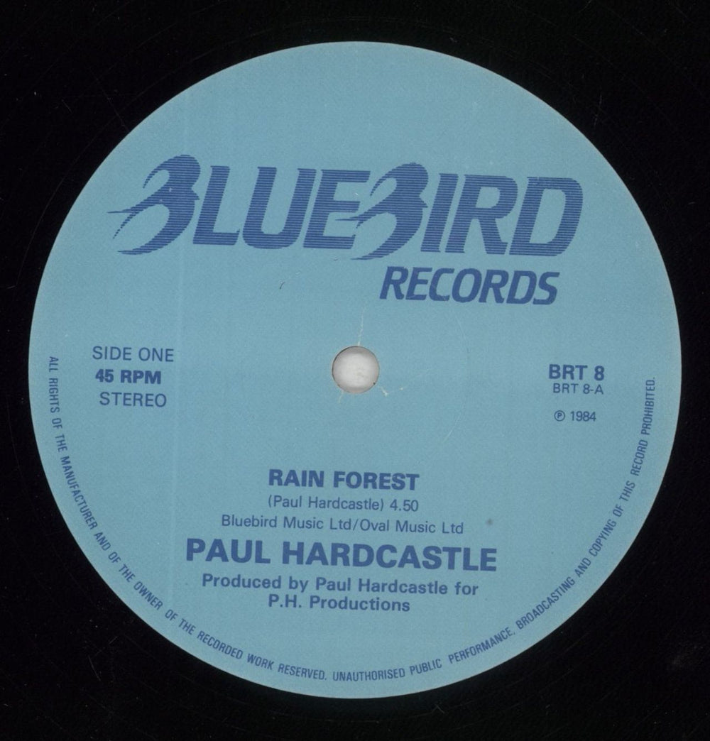 Paul Hardcastle Rainforest UK 12" vinyl single (12 inch record / Maxi-single) PHA12RA131439