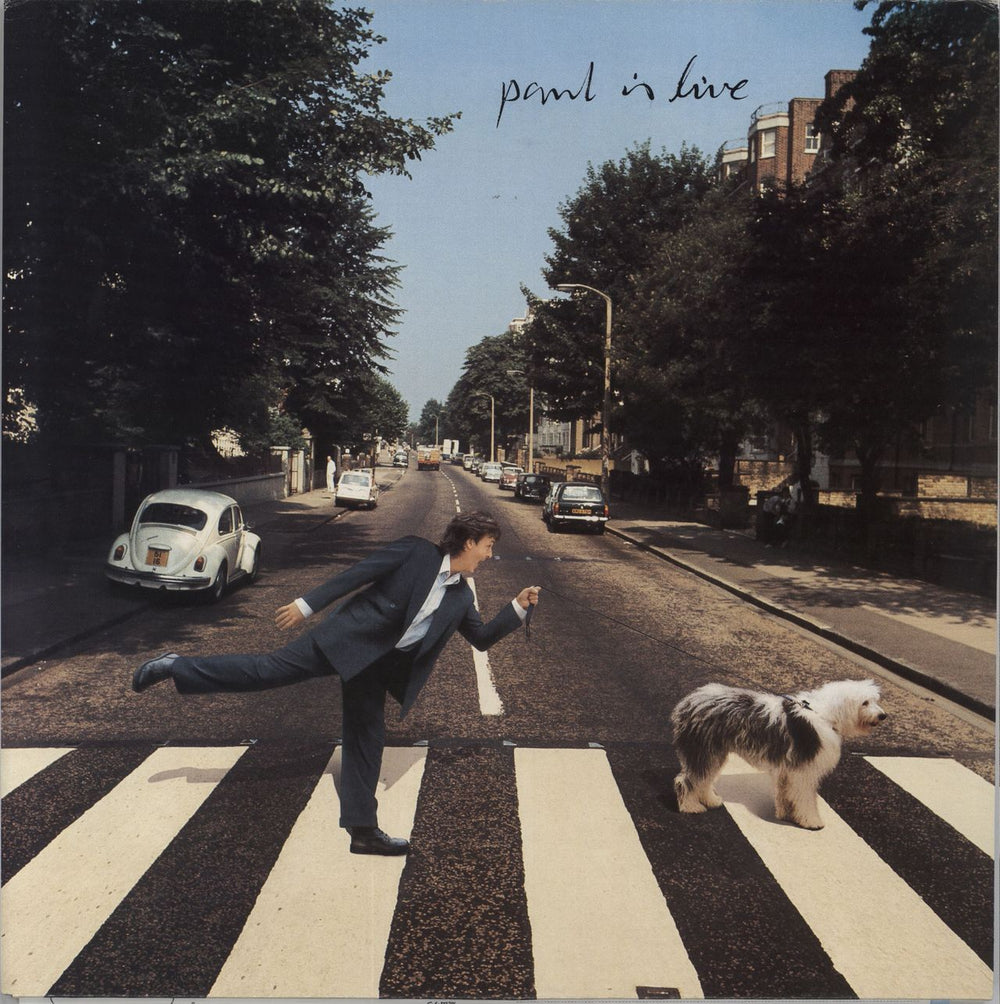 Paul McCartney and Wings Paul Is Live UK 2-LP vinyl record set (Double LP Album) PCSD147