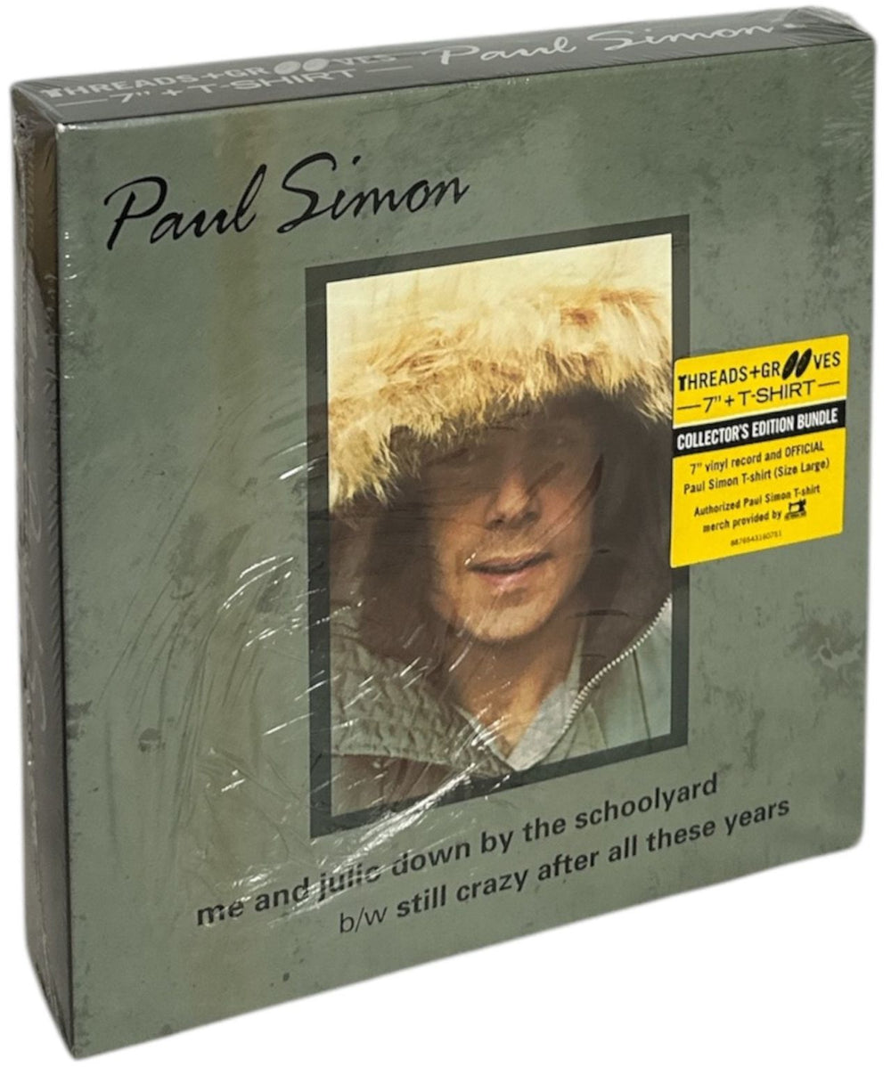 Paul Simon Me And Julio Down By The Schoolyard - Sealed US 7" single box set 88765431607SV