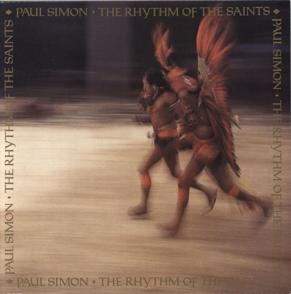 Paul Simon Rhythm Of The Saints - EX UK vinyl LP album (LP record) WX340