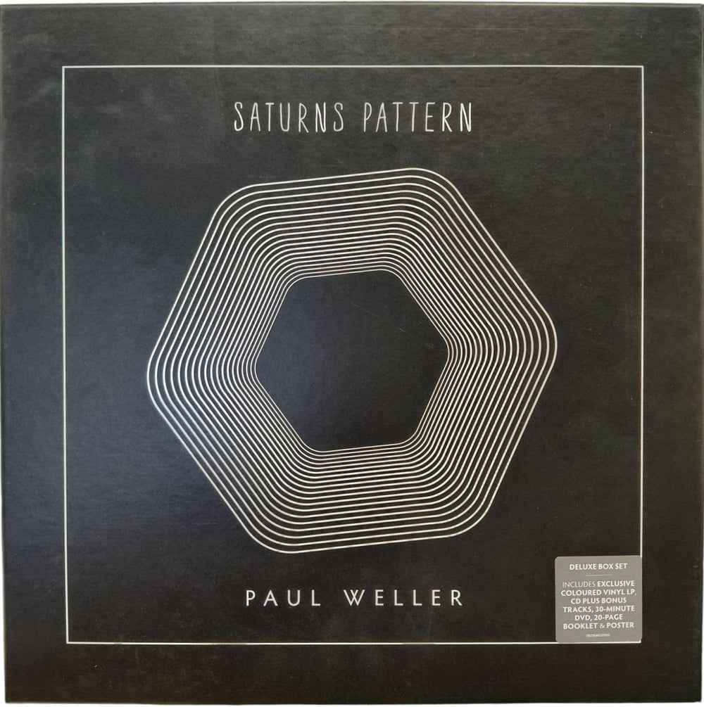 Paul Weller Saturns Pattern - Blue Vinyl UK Vinyl Box Set 0825646135950