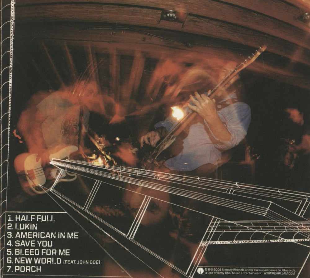 Pearl Jam Live At Easy Street US CD single (CD5 / 5") 828767146621