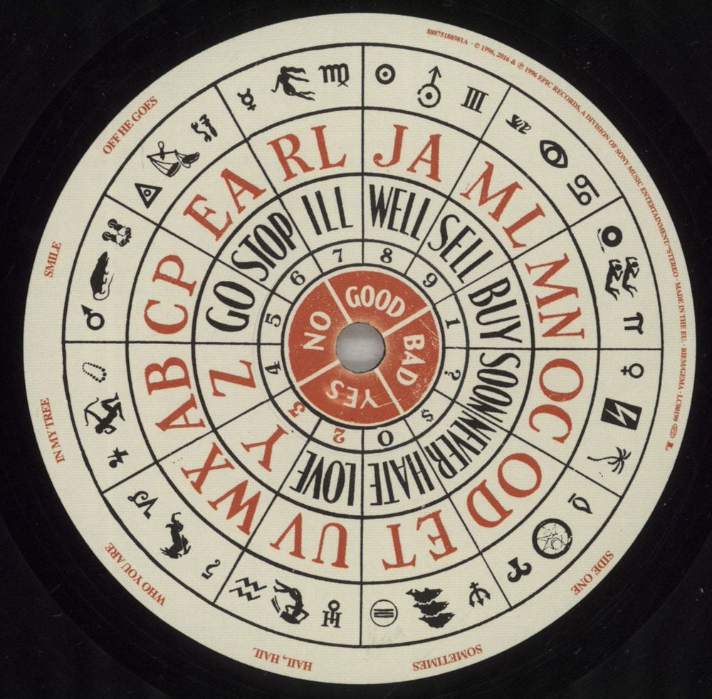 Pearl Jam No Code - Art Prints E UK vinyl LP album (LP record) PJALPNO878966