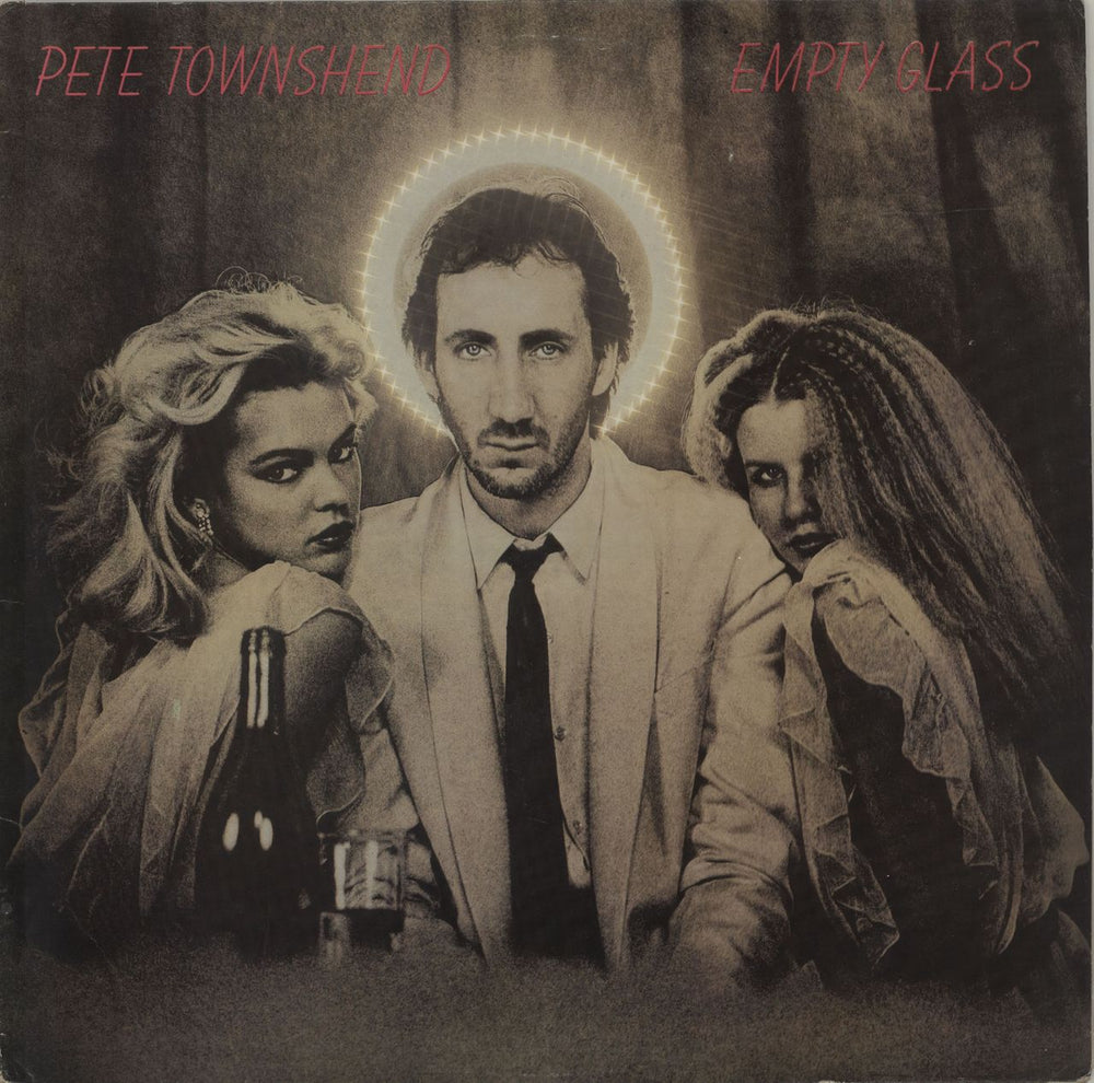 Pete Townshend Empty Glass UK vinyl LP album (LP record) K50699