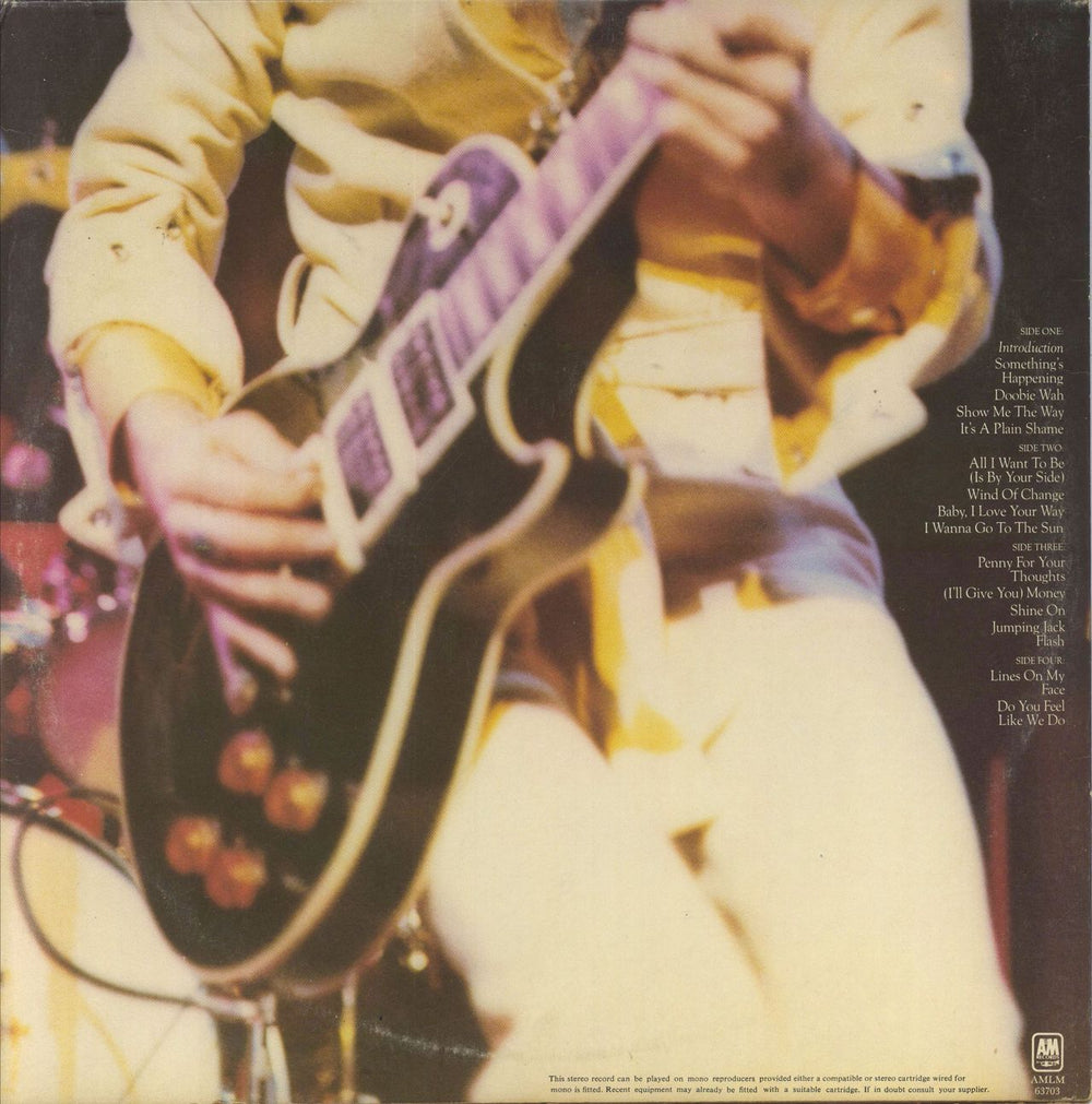 Peter Frampton Frampton Comes Alive! - EX UK 2-LP vinyl record set (Double LP Album)