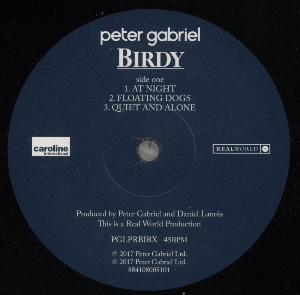 Peter Gabriel Birdy UK 2-LP vinyl record set (Double LP Album) GAB2LBI861041
