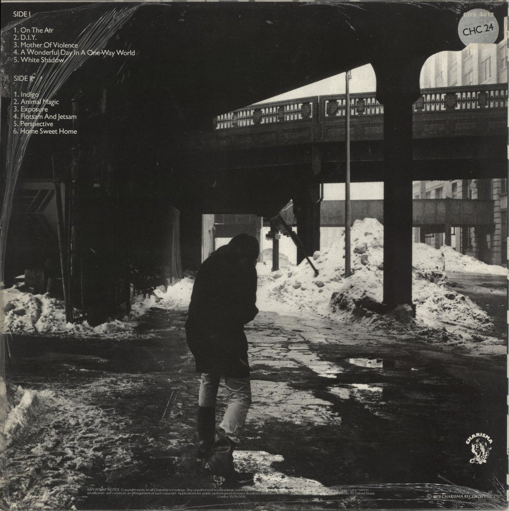 Peter Gabriel Peter Gabriel II - Shrink UK vinyl LP album (LP record)