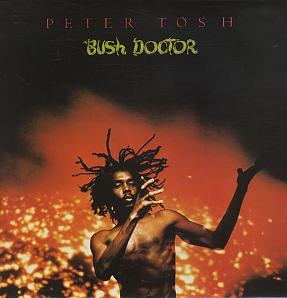 Peter Tosh Bush Doctor UK vinyl LP album (LP record) CUN39109