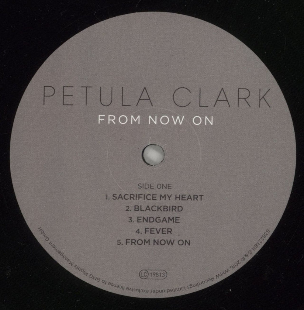 Petula Clark From Now On UK vinyl LP album (LP record) PTCLPFR876358
