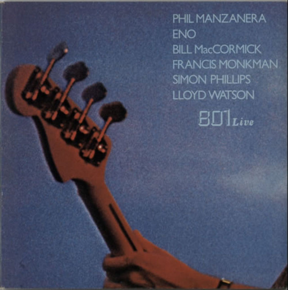 Phil Manzanera 801 Live UK vinyl LP album (LP record) 2302044