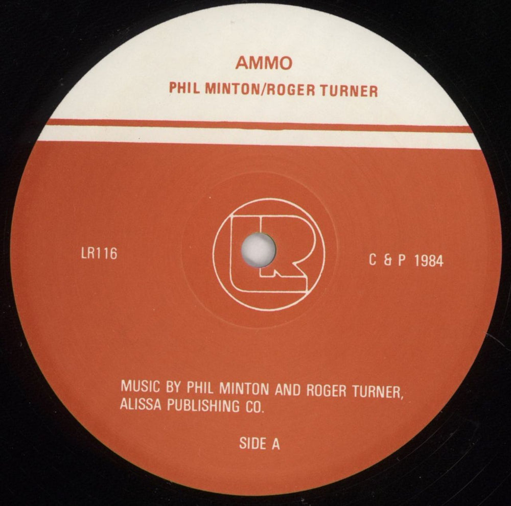 Phil Minton Ammo UK vinyl LP album (LP record) 77QLPAM851639