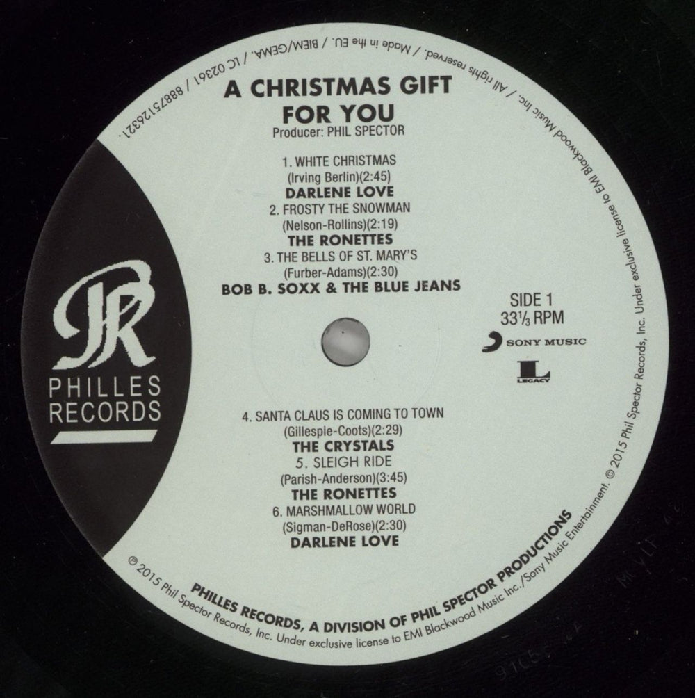 Phil Spector A Christmas Gift For You From Philles Records - 180gm German vinyl LP album (LP record) PSPLPAC761310