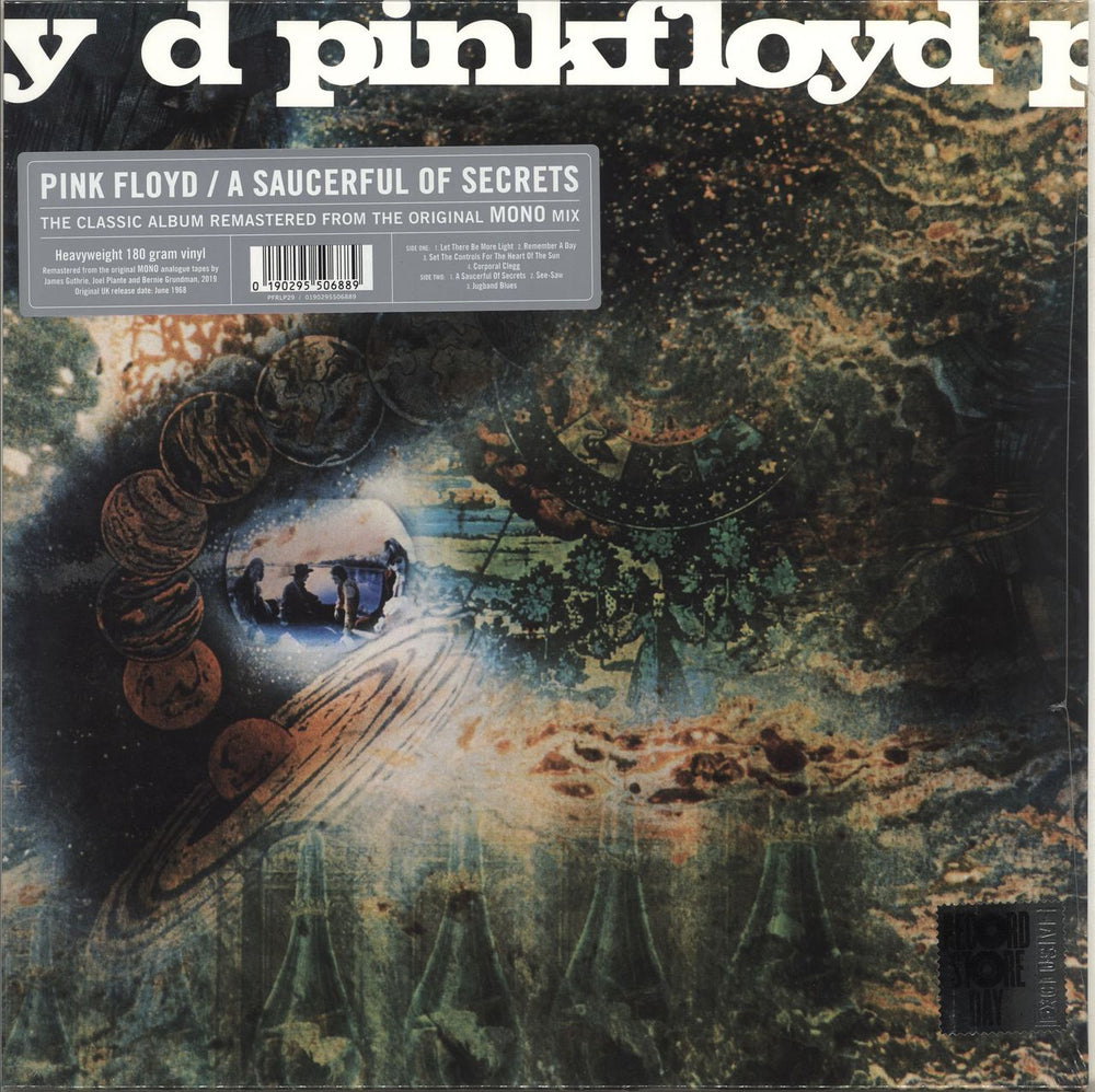 Pink Floyd A Saucerful Of Secrets - RSD19 - Mono - Sealed UK vinyl LP album (LP record) PFRLP29