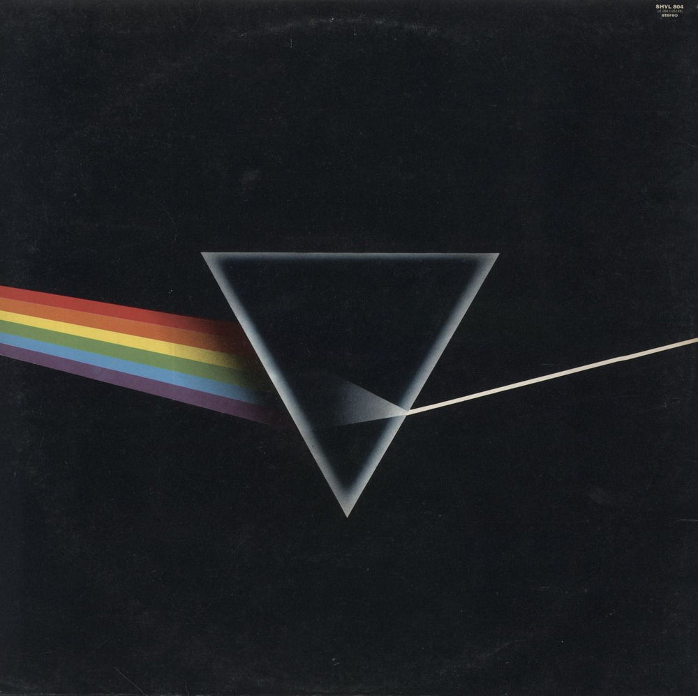 Pink Floyd The Dark Side Of The Moon - 2nd - Complete UK vinyl LP album (LP record)