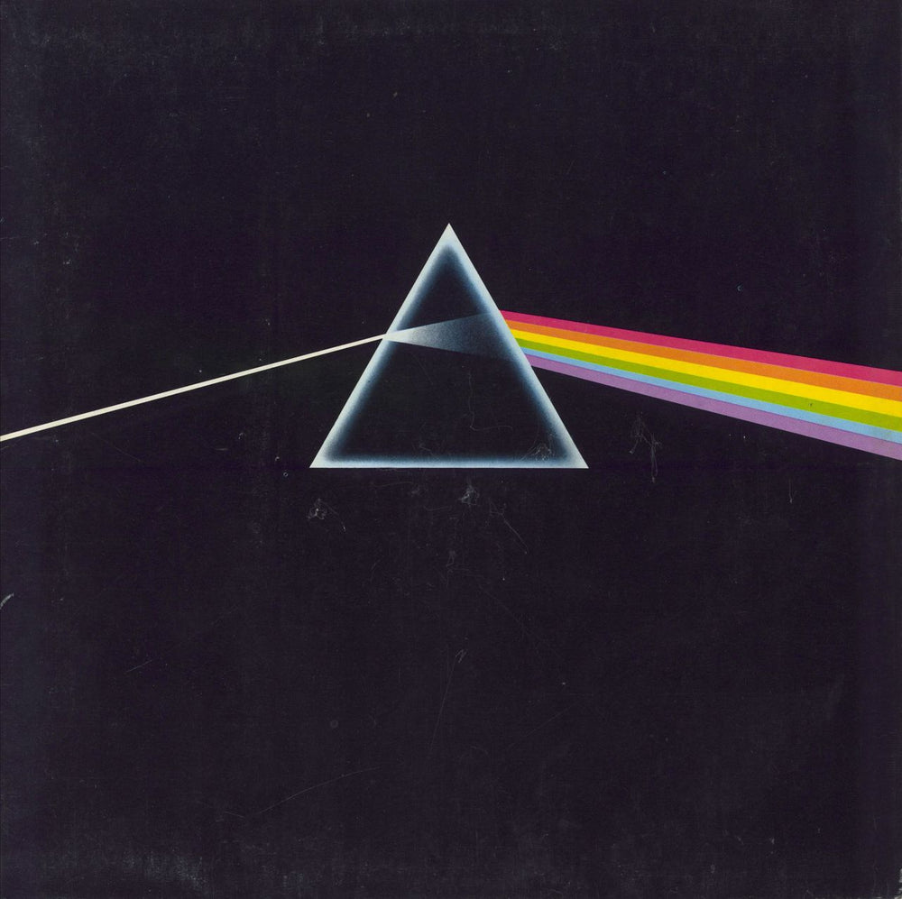 Pink Floyd The Dark Side Of The Moon - 5th - VG UK vinyl LP album (LP record) SHVL804