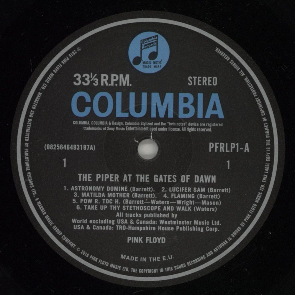 Pink Floyd The Piper At The Gates Of Dawn - 180gm UK vinyl LP album (LP record) PINLPTH751932