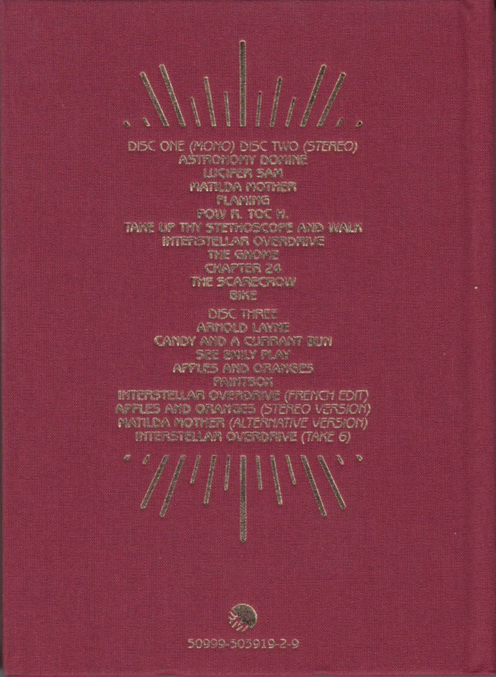 Pink Floyd The Piper At The Gates Of Dawn UK 3-CD album set (Triple CD) PIN3CTH648175