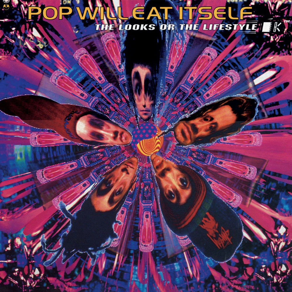 Pop Will Eat Itself The Looks Or The Lifestyle? - Magenta Vinyl 180 Gram | 500 Only UK vinyl LP album (LP record) PWELPTH865790