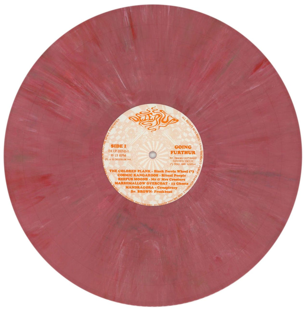 Porcupine Tree A Psychedelic Psauna - Red & Green Marbled Vinyl + Inserts UK 2-LP vinyl record set (Double LP Album)