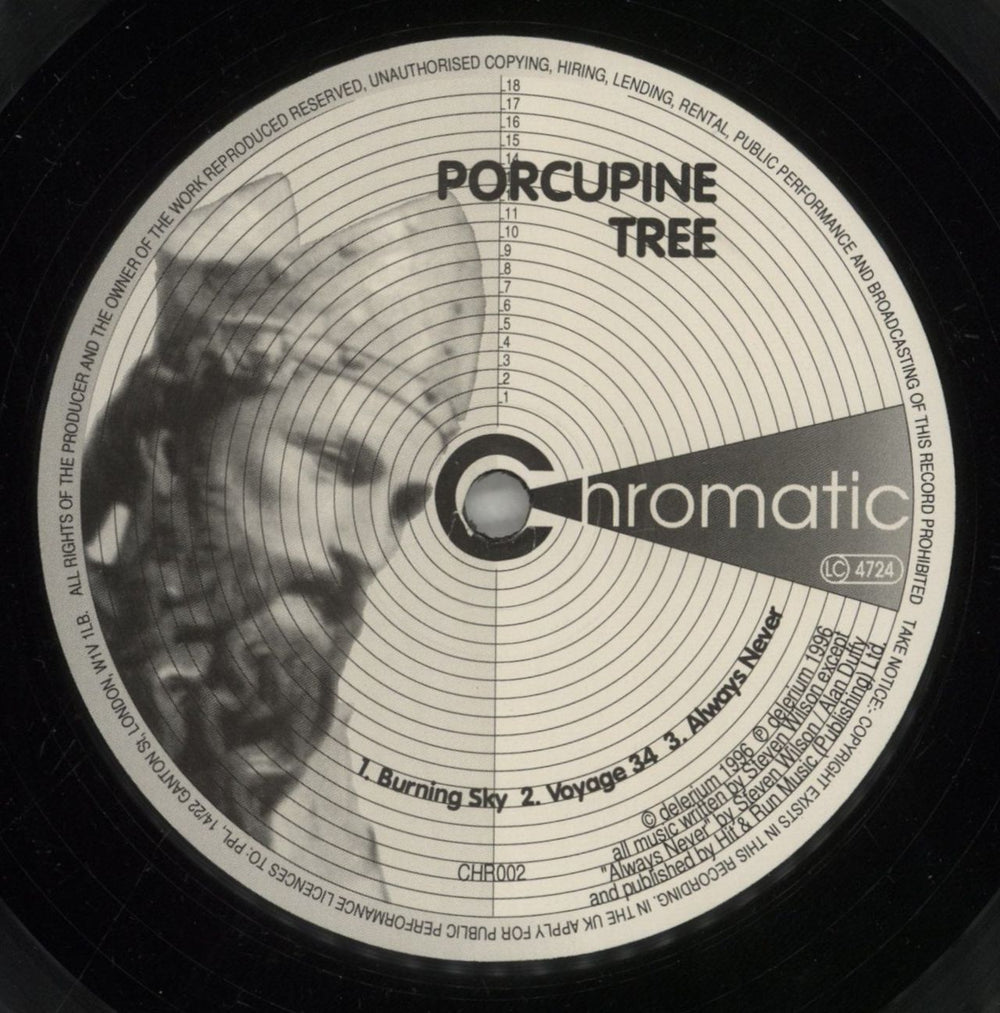 Porcupine Tree Spiral Circus UK vinyl LP album (LP record) PCULPSP859893